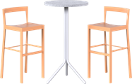 Baxter Poseidon Bar Table Package - 2 Stools